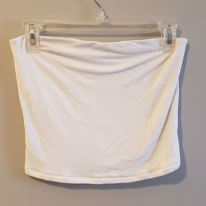 American Eagle White Tube Top